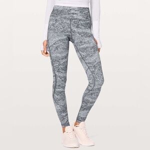 Lululemon Gray Patterned Leggings
